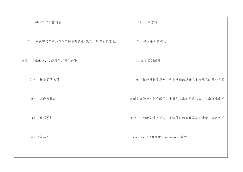编辑年终工作总结四篇_第2页