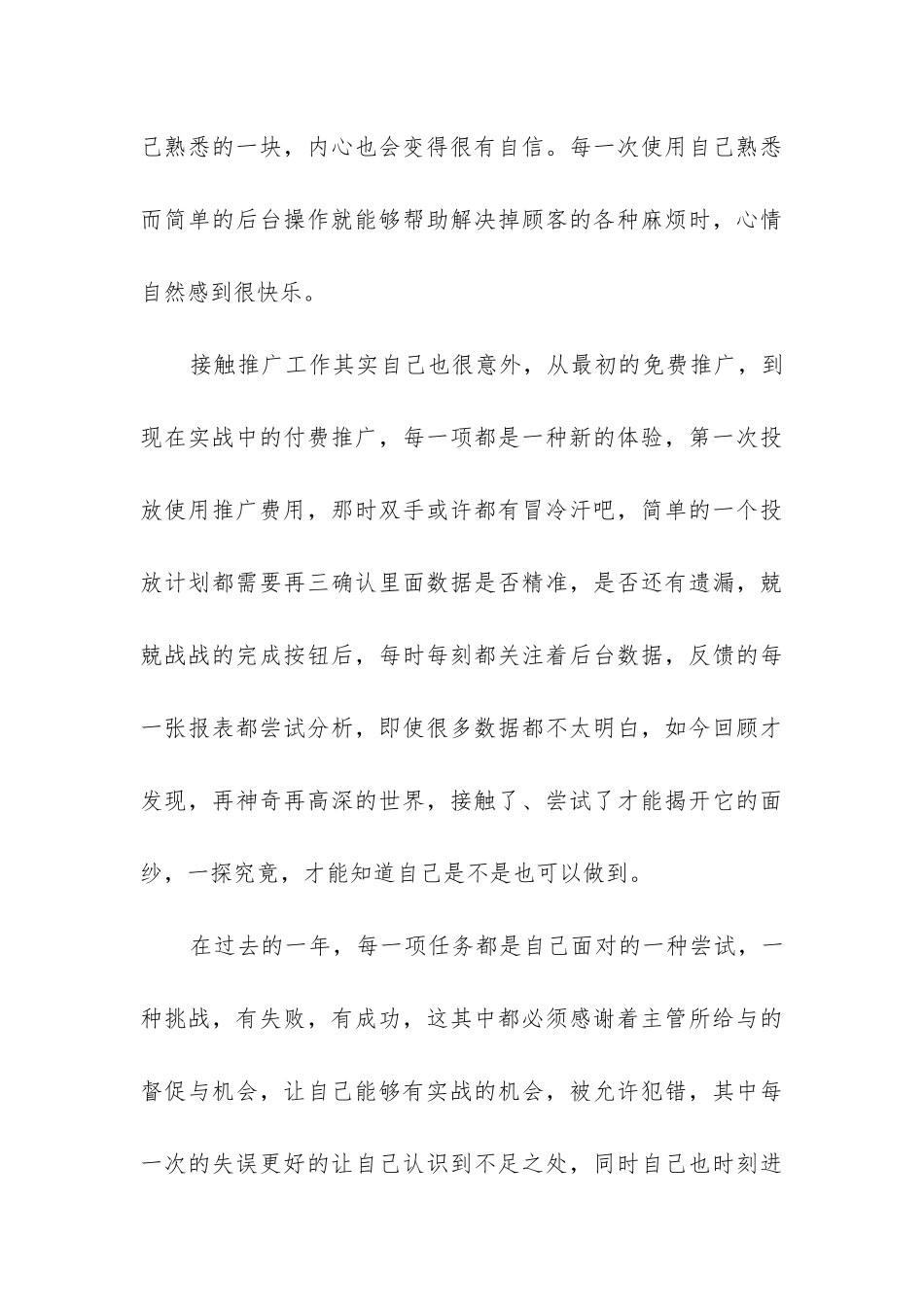 网店客服工作总结_第3页