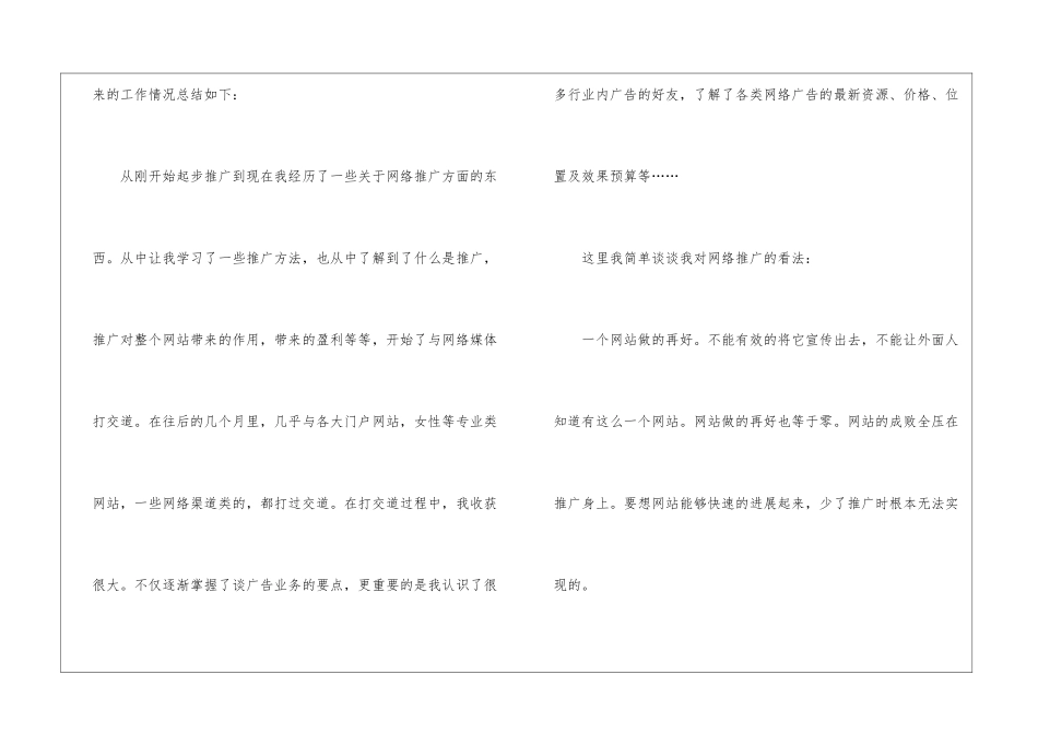 网络推广个人年终总结_第2页