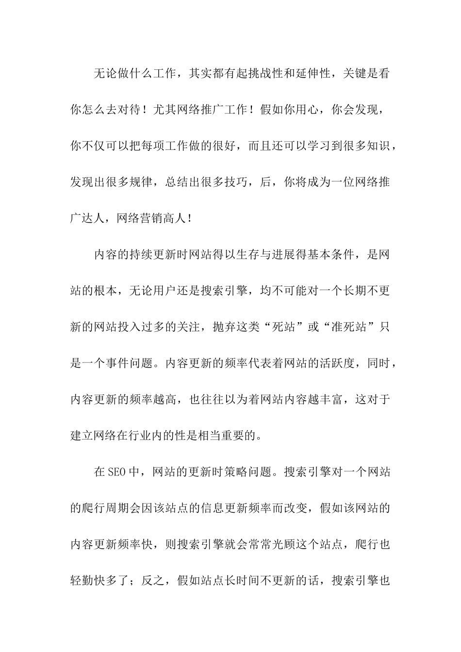 网络推广年终工作总结9篇_第3页