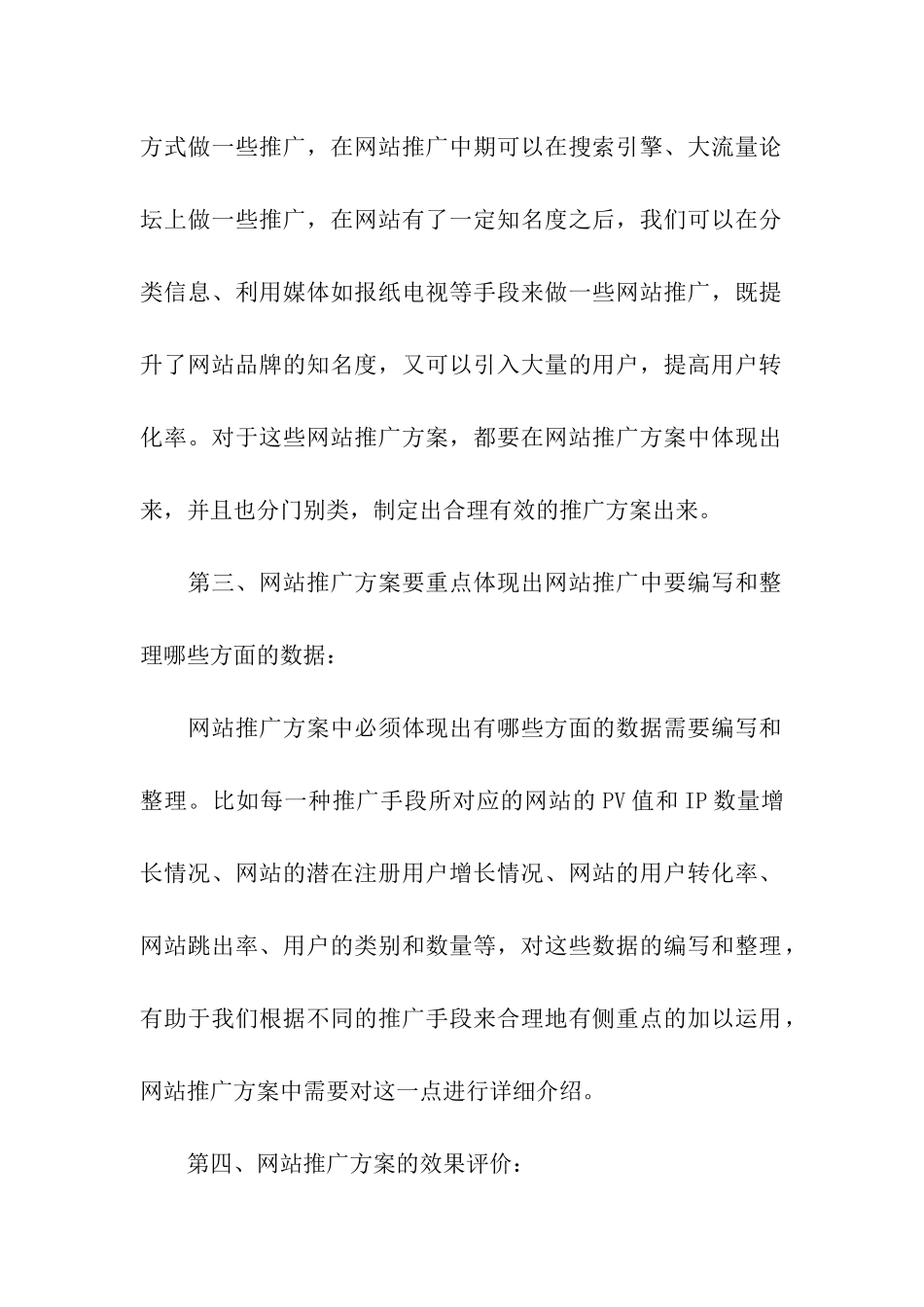 网络推广网站推广方案_第2页