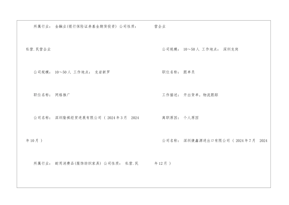 网络推广电子简历模板_第3页