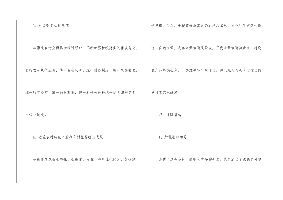 美丽乡村建设工作意见_第3页