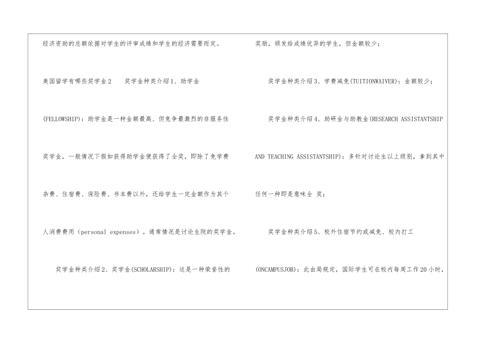 美国留学有哪些奖学金13篇_第3页
