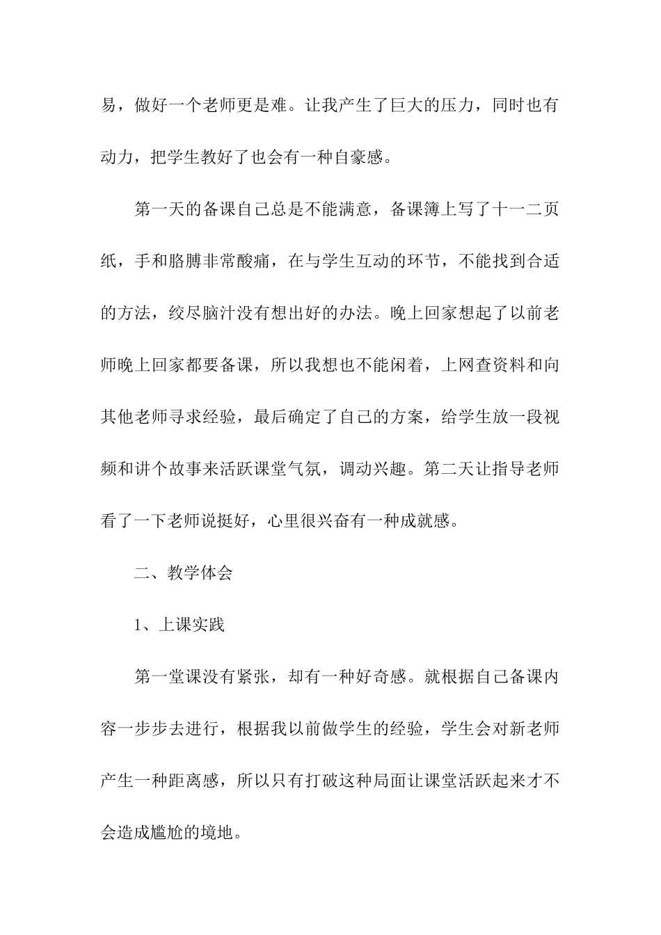 美术教师实习报告_第3页