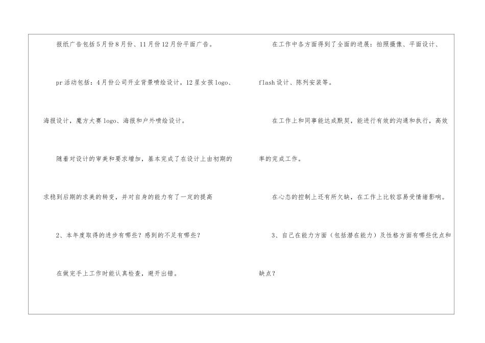 美术设计师年终工作总结4篇_第2页