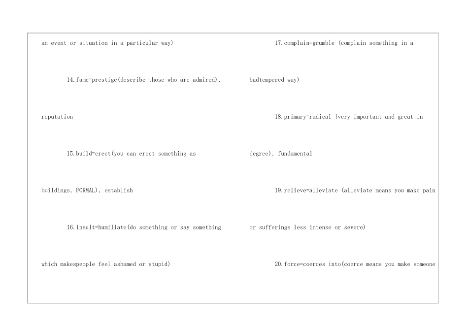 考研写作100个同义词的替换词汇_第3页