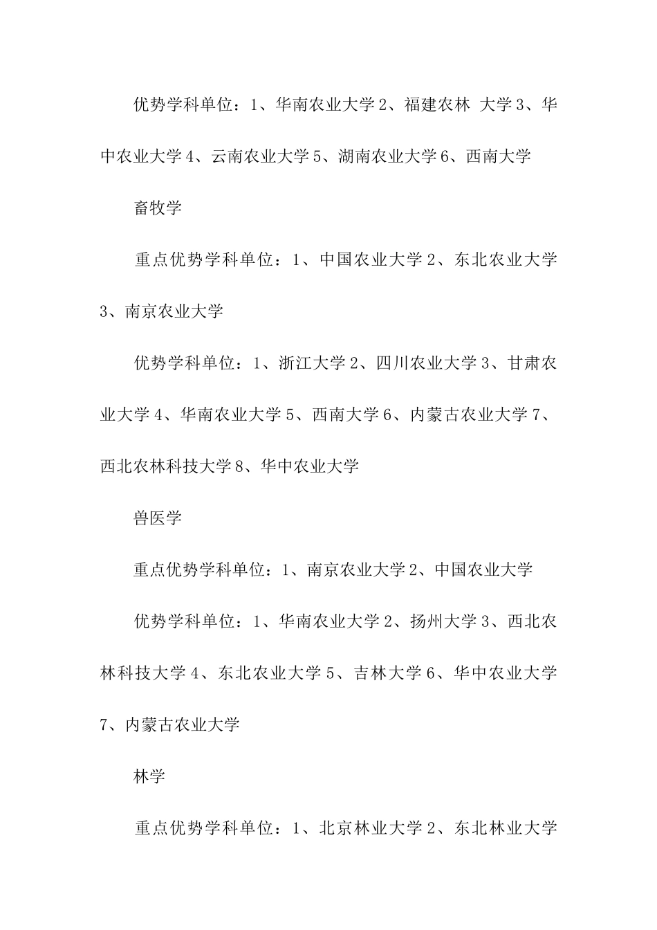 考研农学专业考研择校指南_第3页