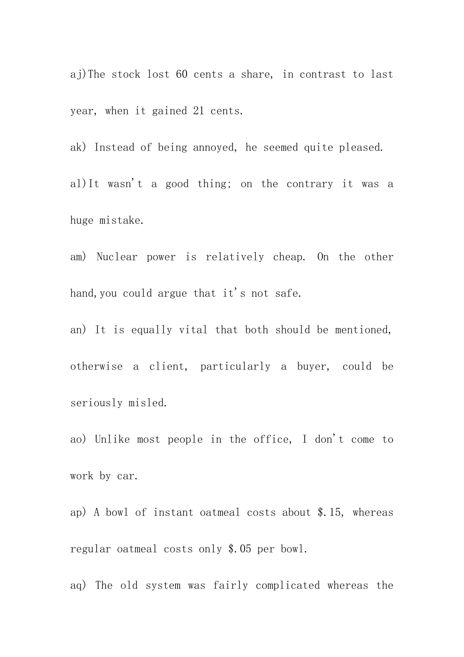 考研英语关联词运用实例说明(4)_第2页