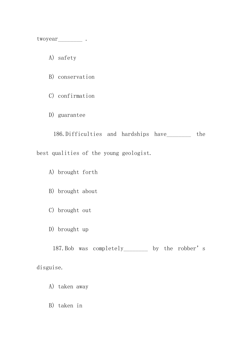 考研英语寒假备考练习第十天_第3页