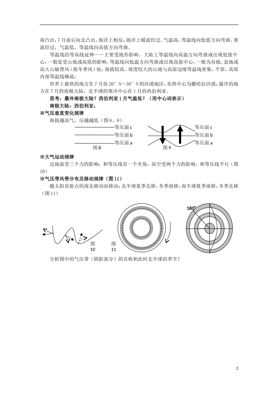 2013高考地理 极速提分必备5 高考中常考的自然地理规律和地理原理_第2页