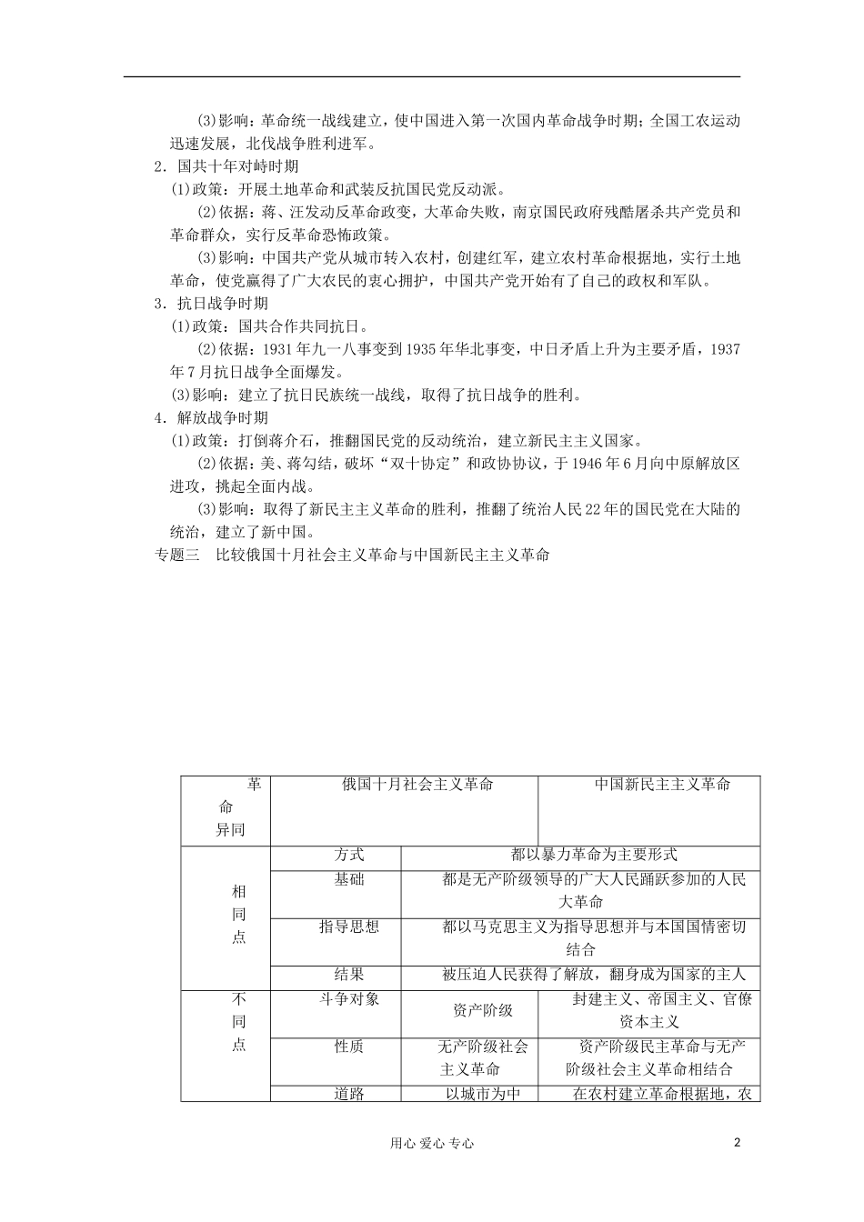 2013高考历史一轮复习研析教案 第5单元 单元总结 岳麓版必修1_第2页