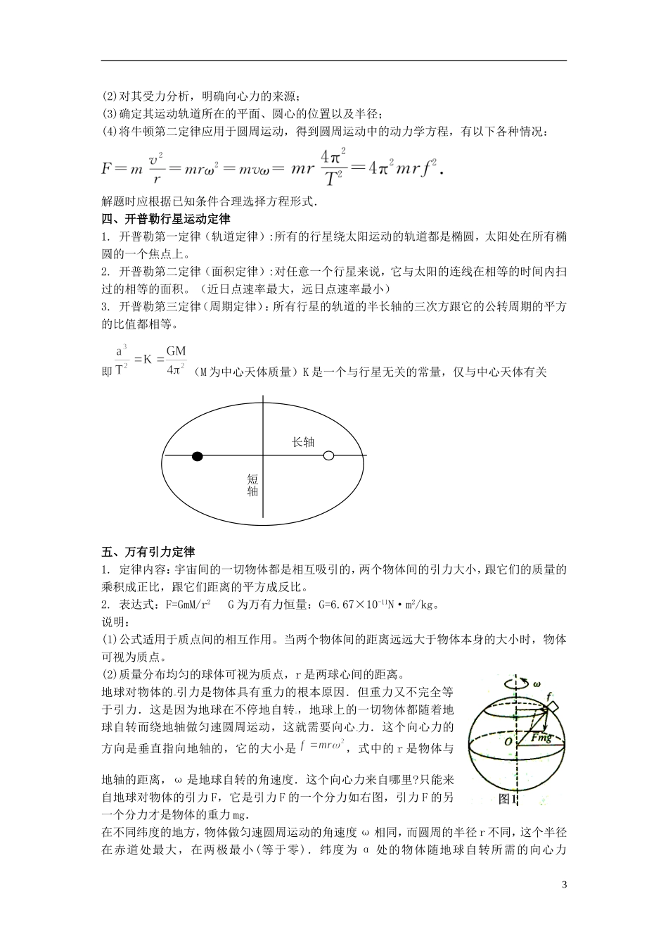 2013高考物理二轮复习精品资料专题03 曲线运动教学案（学生版）_第3页