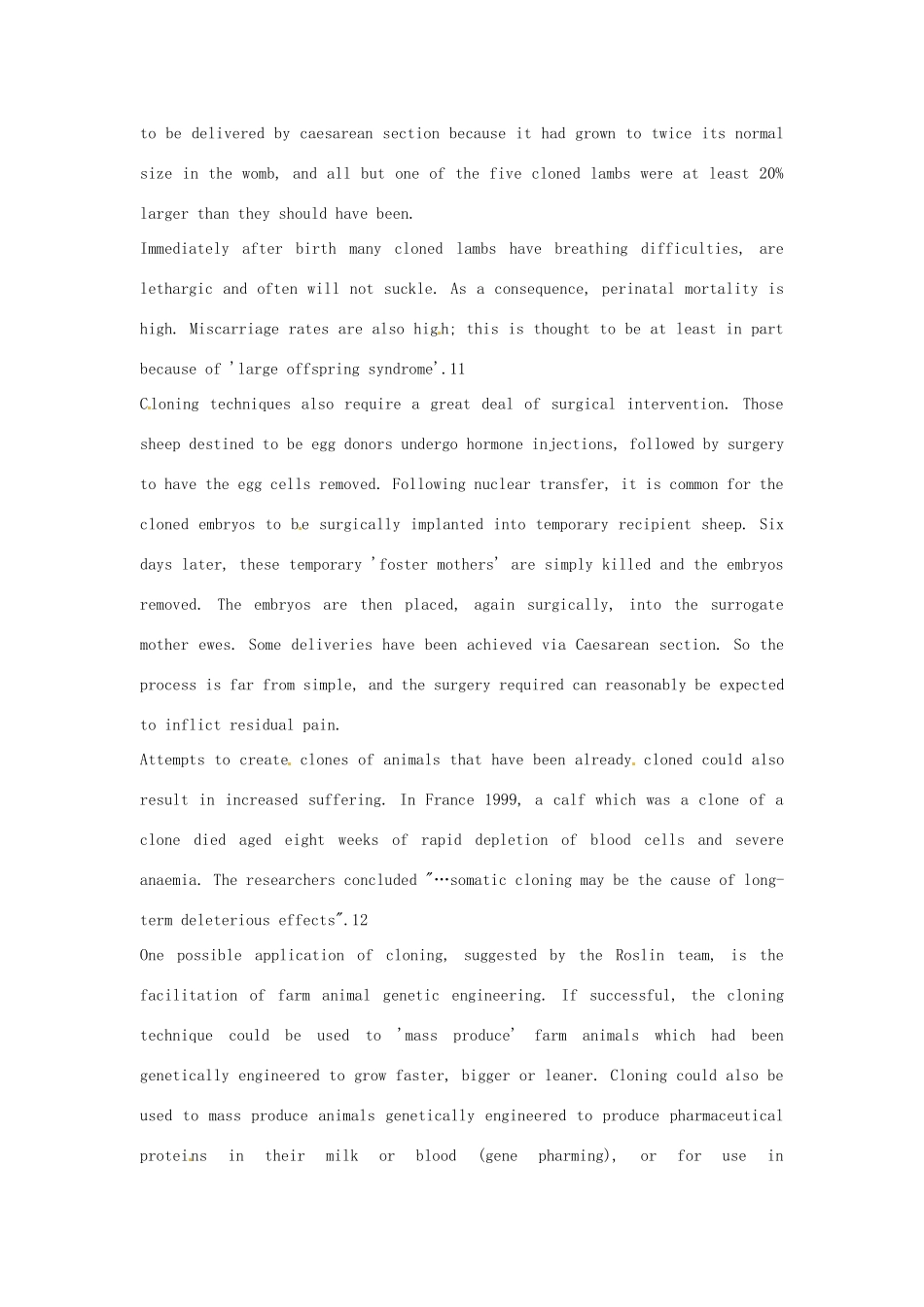 2014-2015学年高中英语 Unit 2 Cloning What is cloning素材 新人教版选修8_第2页