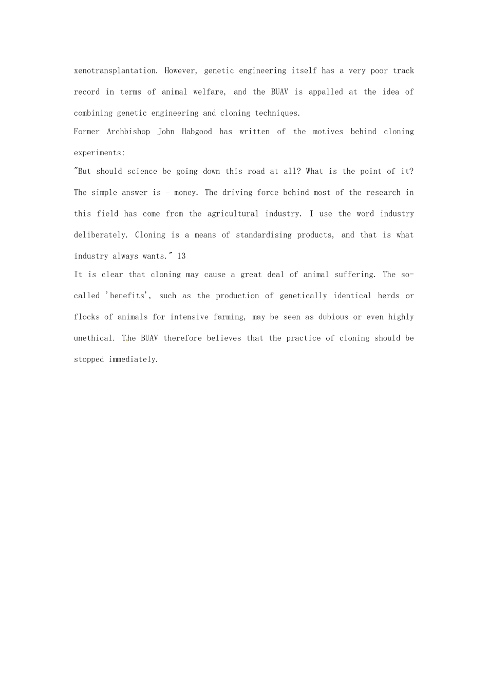 2014-2015学年高中英语 Unit 2 Cloning What is cloning素材 新人教版选修8_第3页