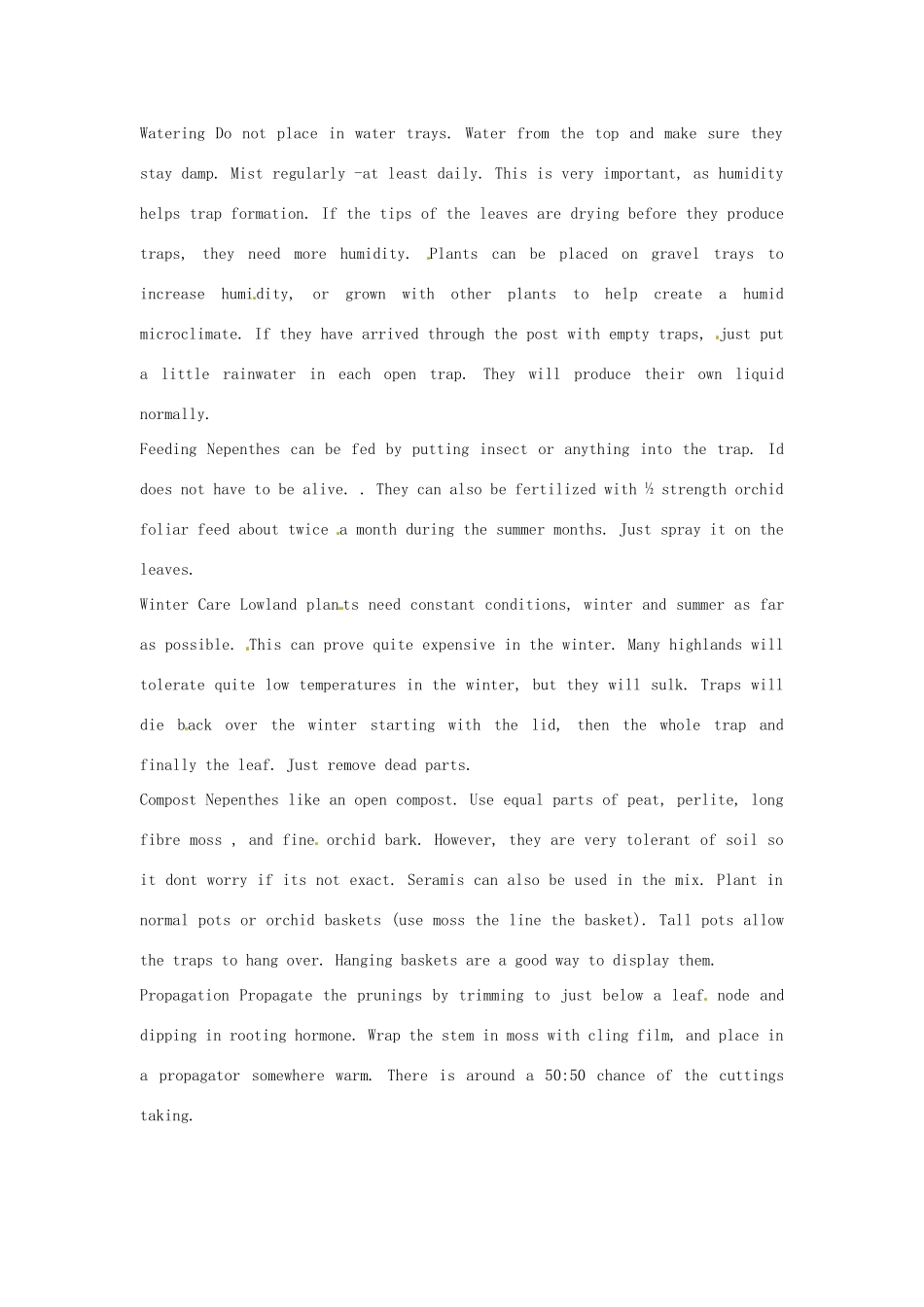 2014-2015学年高中英语 Unit 4 Exploring plantsPitcher plants素材 新人教版选修9_第2页