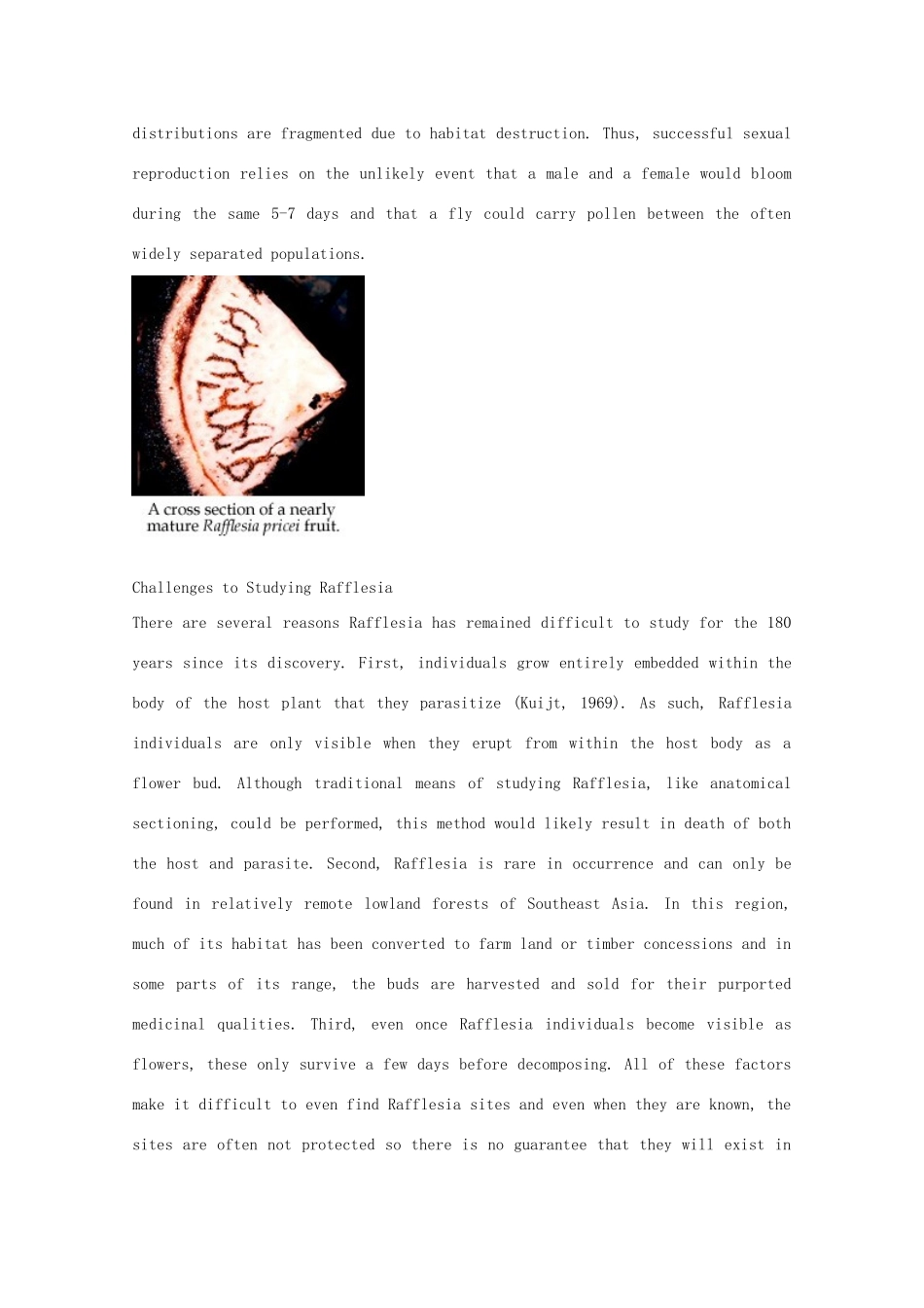 2014-2015学年高中英语 参考阅读 Rafflesia Life History素材 新人教版选修9_第3页