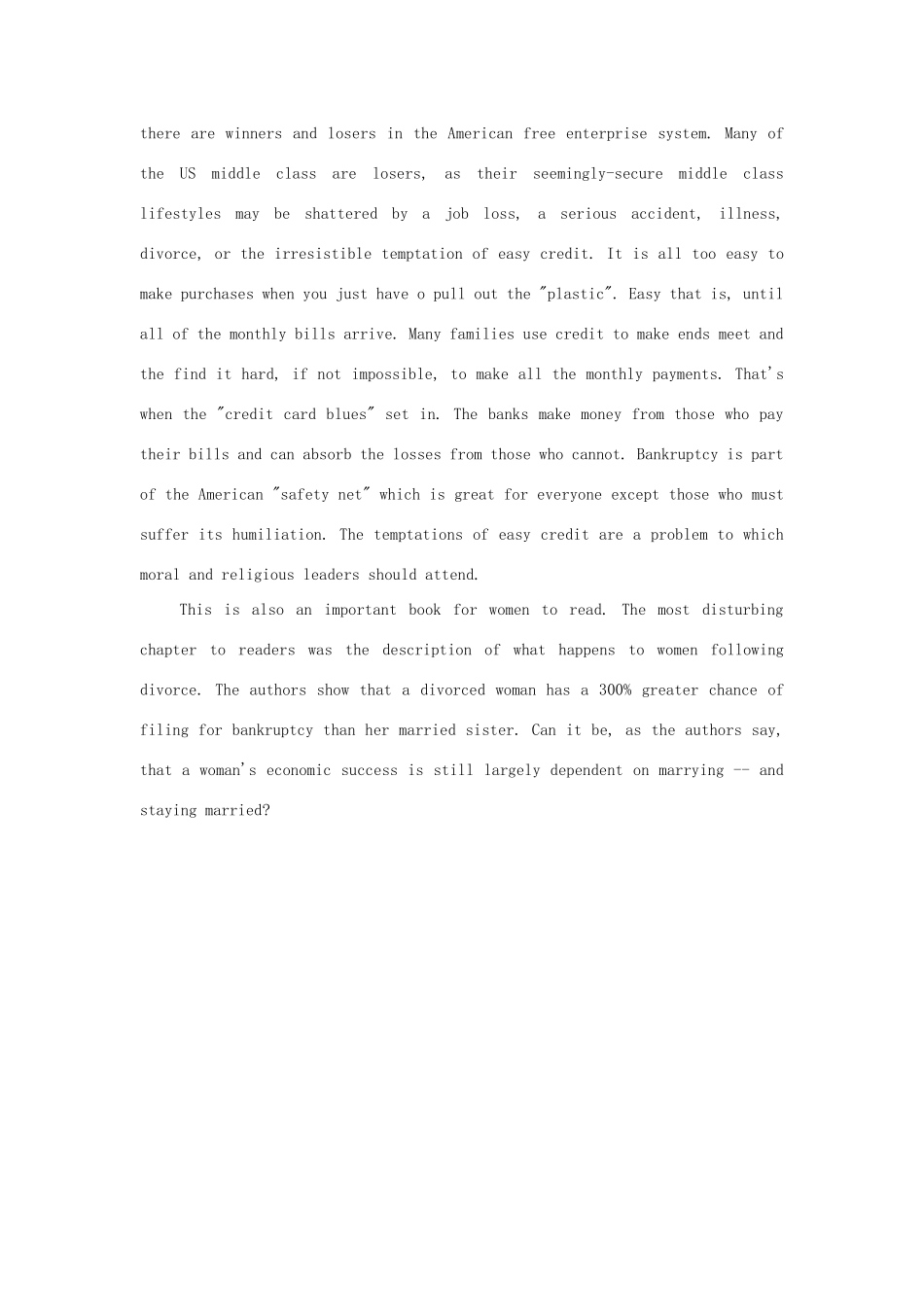 2014届高考英语一轮复习 话题阅读素材109_第2页