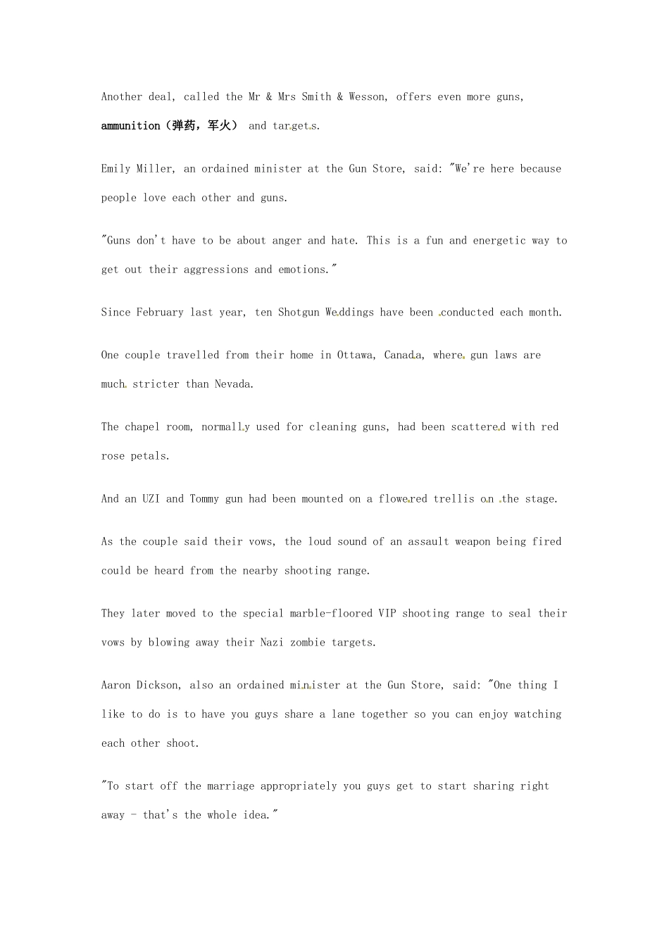 2014届高考英语一轮复习 精选阅读理解文章六十篇（35）_第2页