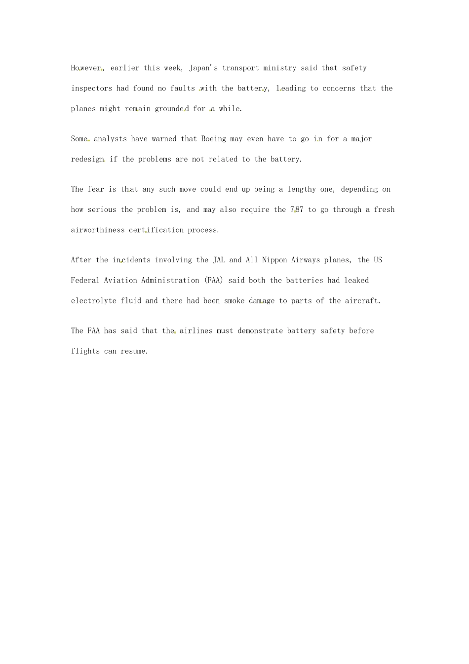 2014届高考英语一轮复习 精选阅读理解文章六十篇（39）_第2页