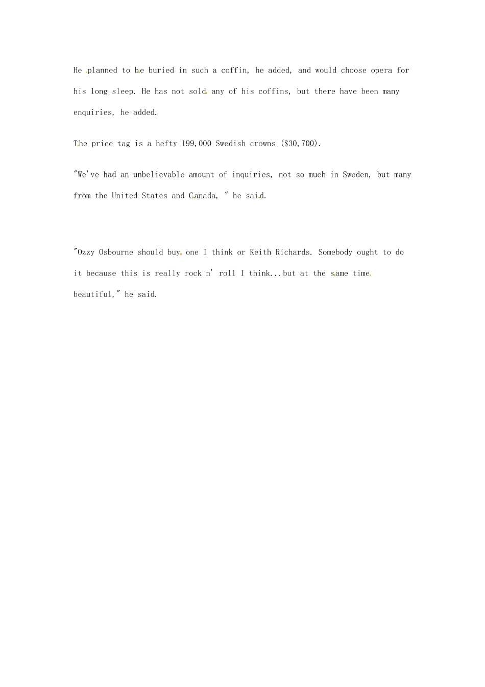 2014届高考英语一轮复习 精选阅读理解文章六十篇（42）_第2页