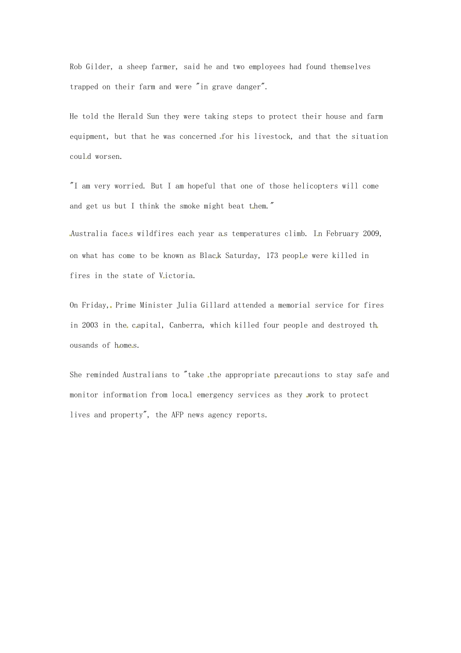 2014届高考英语一轮复习 精选阅读理解文章六十篇（47）_第2页