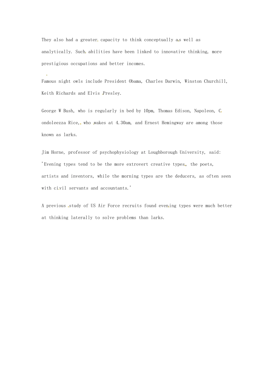 2014届高考英语一轮复习 精选阅读理解文章六十篇（56）_第2页