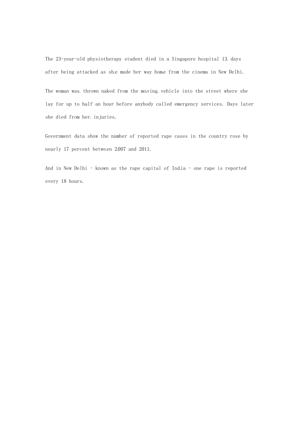 2014届高考英语一轮复习 精选阅读理解文章六十篇（58）_第2页