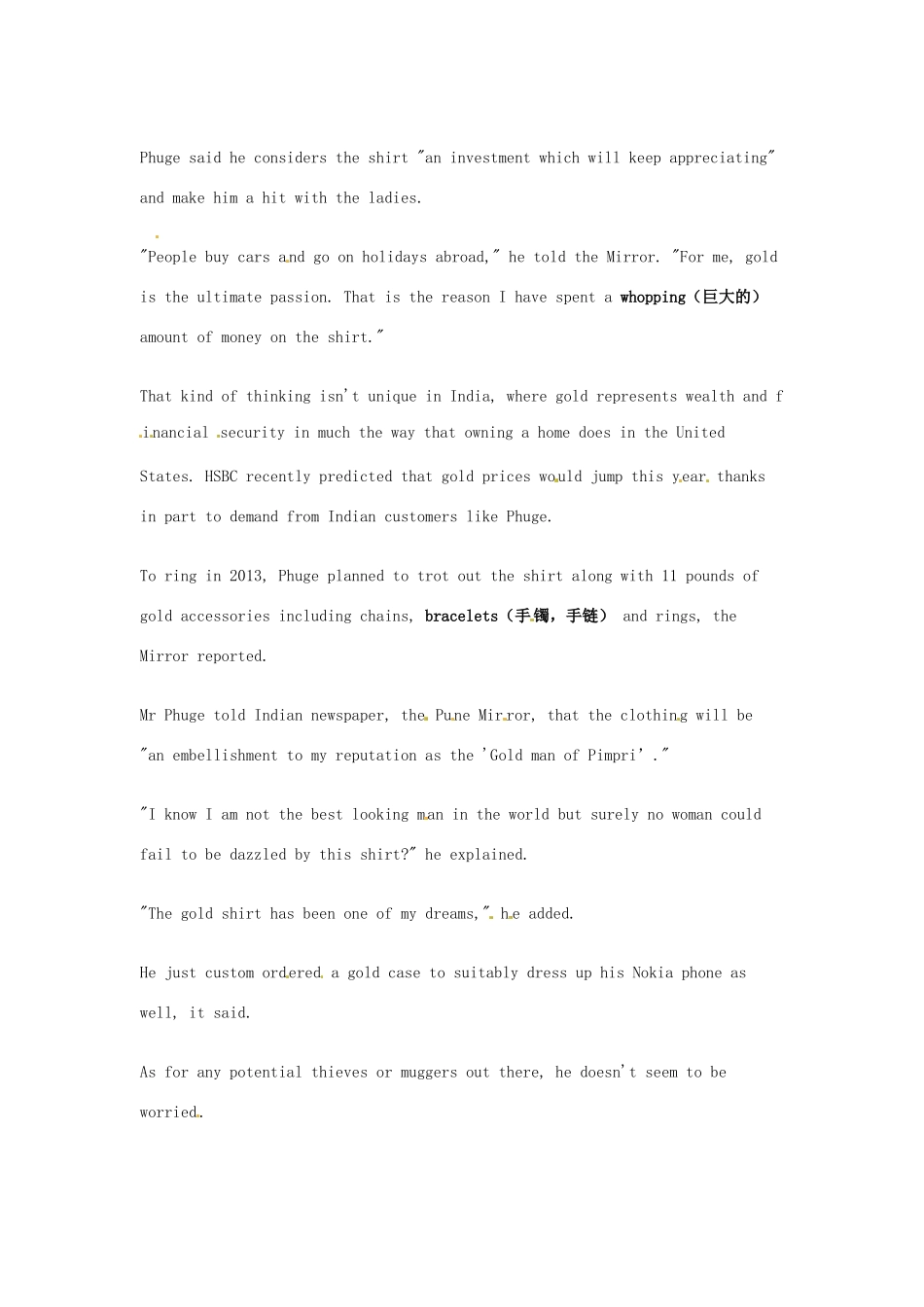 2014届高考英语一轮复习 精选阅读理解文章六十篇（59）_第2页