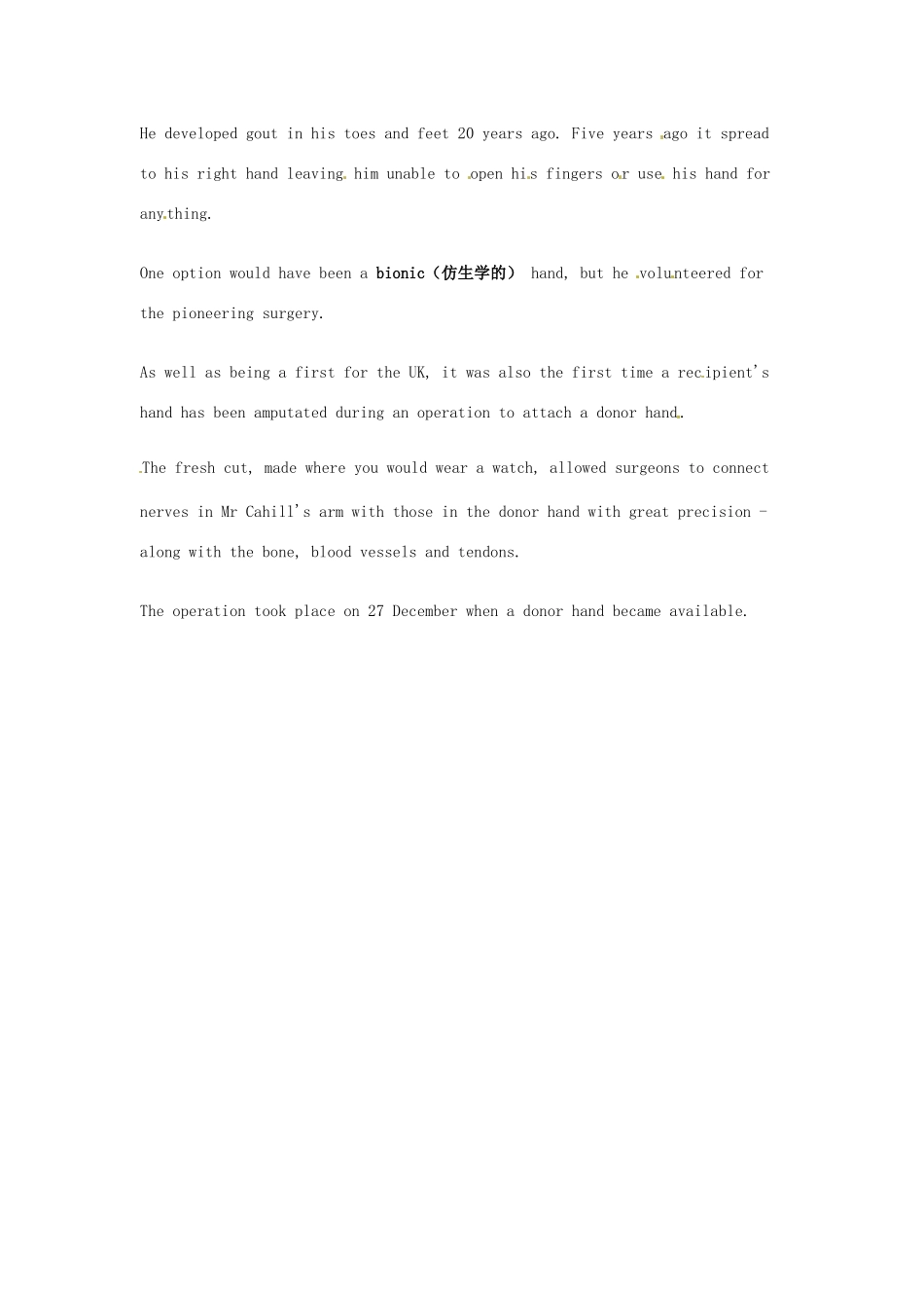 2014届高考英语一轮复习 精选阅读理解文章六十篇（63）_第2页
