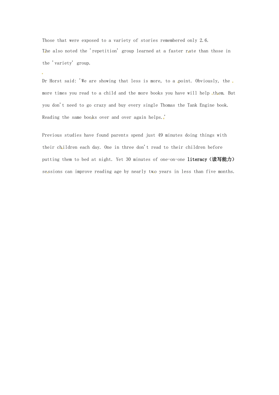 2014届高考英语一轮复习 精选阅读理解文章六十篇（64）_第2页