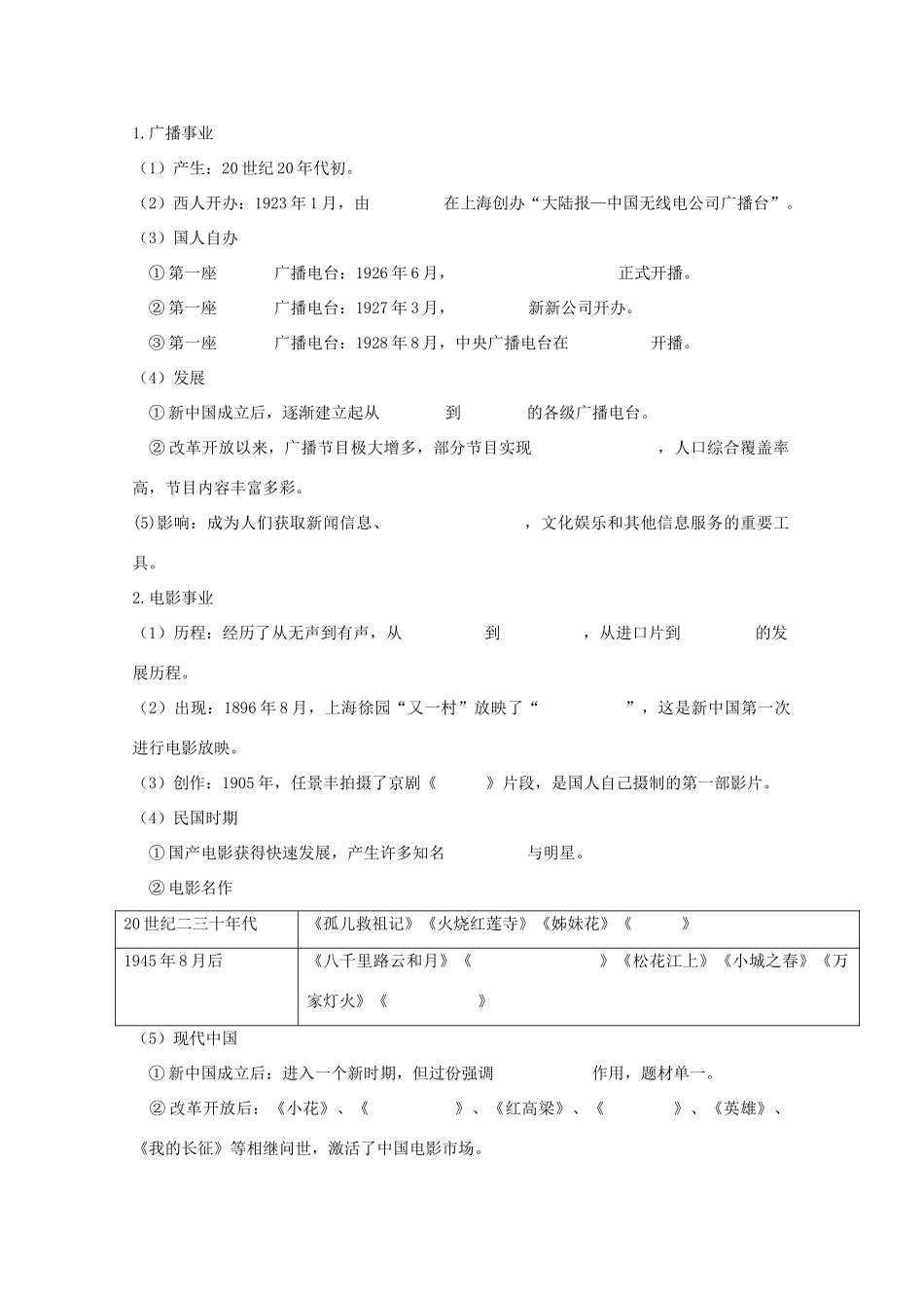 2014年高中历史 4.3 大众传媒媒介的更新学案 人民版必修2_第2页