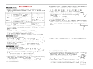 2014届高考物理一轮复习 圆周运动的规律及其应用教学案