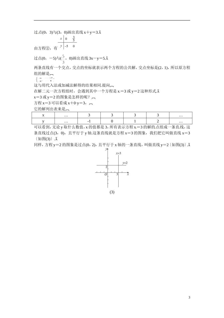 2014年高中数学 3.3.1二元一次不等式(组)与平面区域备课资料素材 新人教A版必修5_第3页