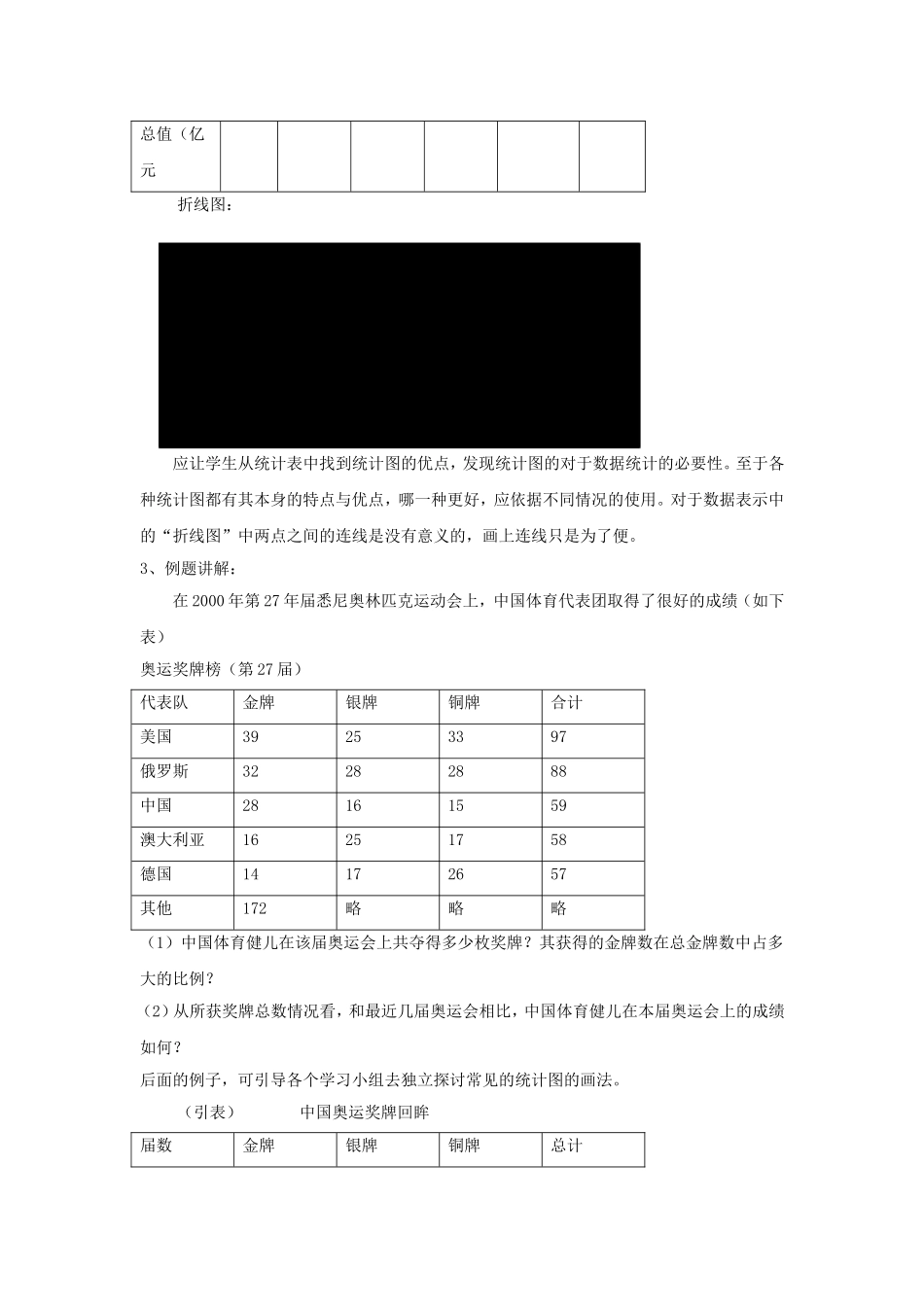 2014年高中数学 第一章 统计 统计图表教案 北师大版必修3_第2页