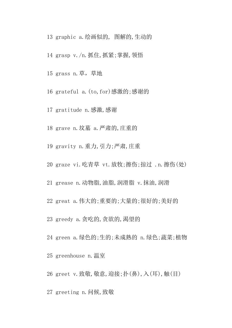 考研英语的重点单词_第2页