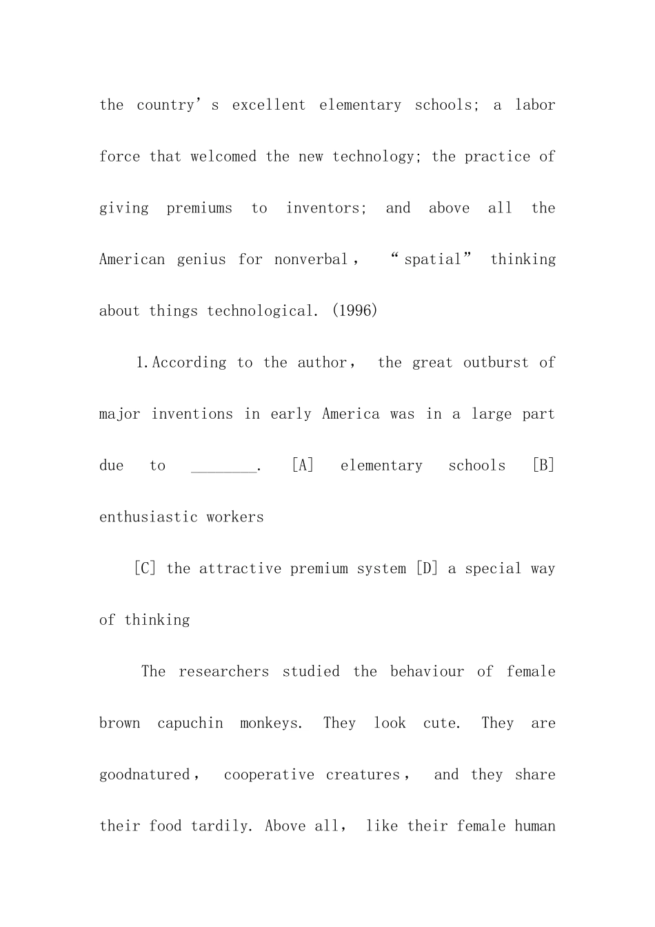 考研英语阅读点拨-小心题设陷阱_第3页