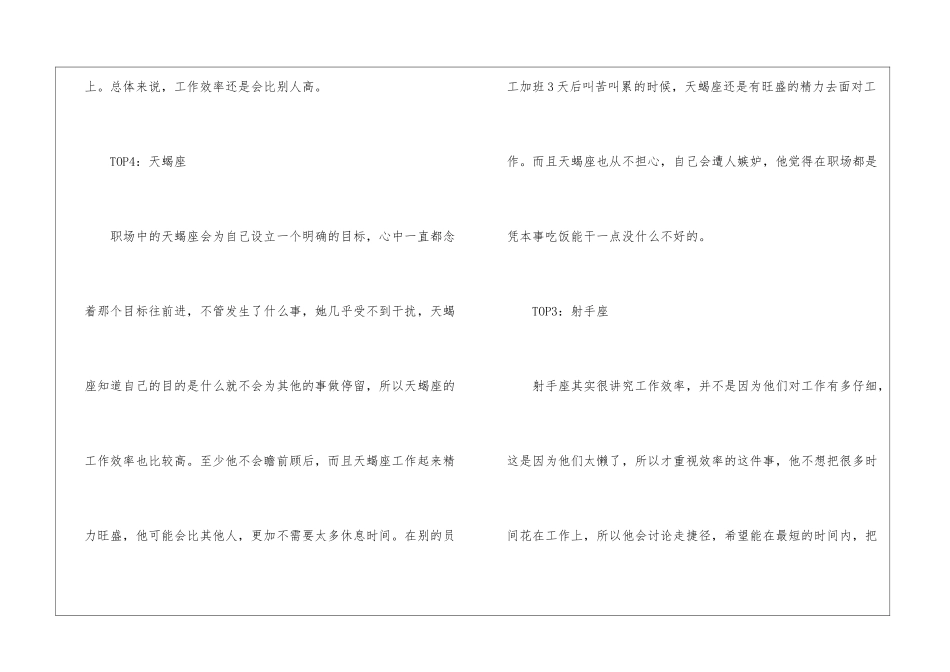 职场中最讲究效率的星座_第2页