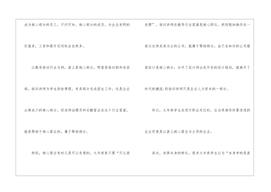 职场励志：职业定位-求职关键第一步_第3页