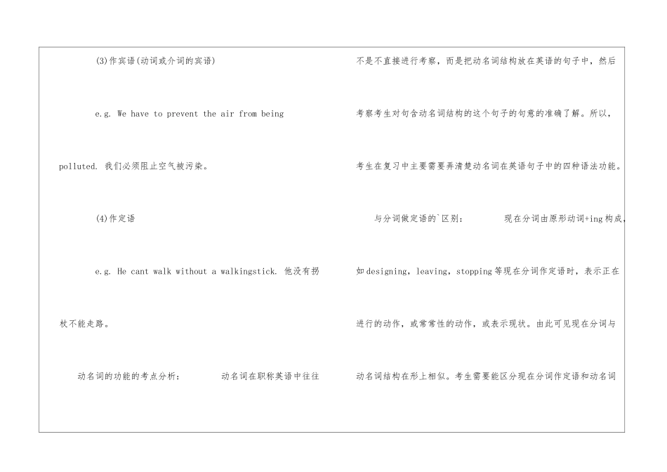 职称英语语法：非谓语动词的用法分析_第2页