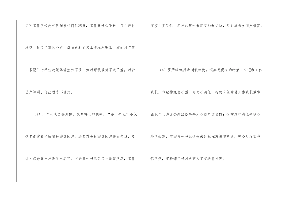 脱贫攻坚巡察问题整改措施_第3页