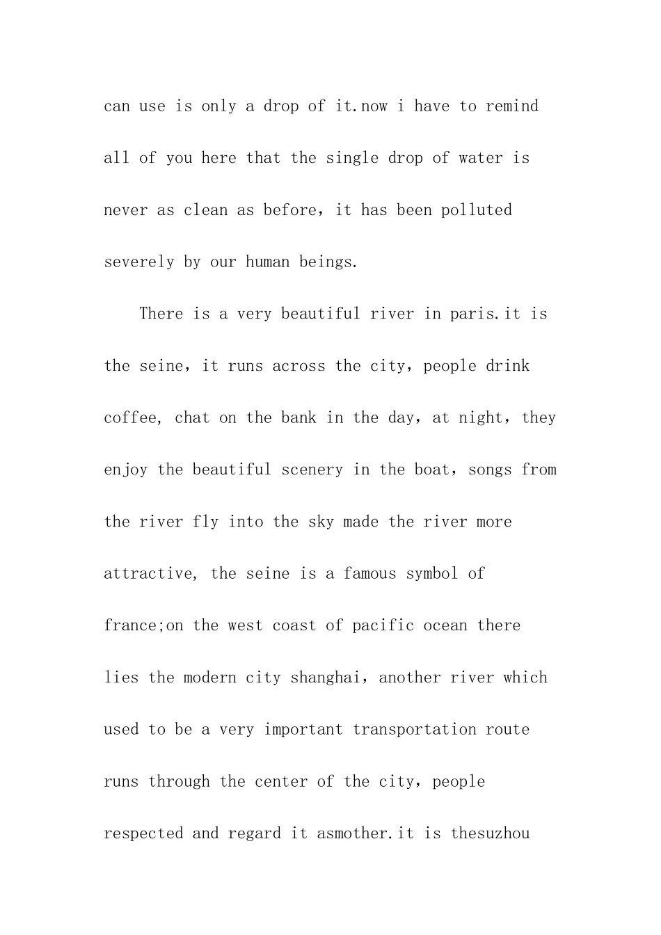 节约用水英语演讲稿_第2页