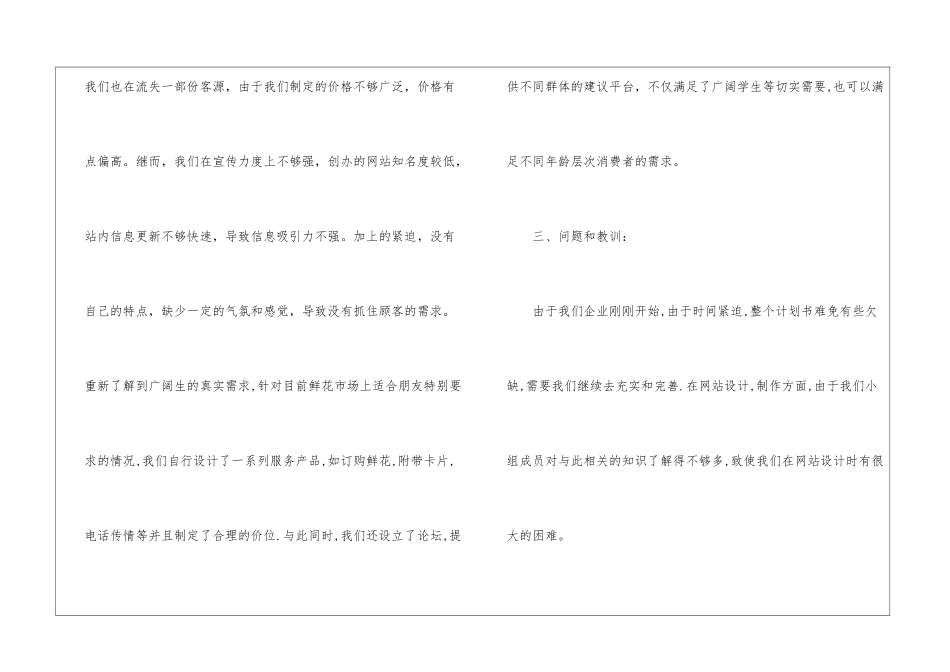 花店工作总结_第2页