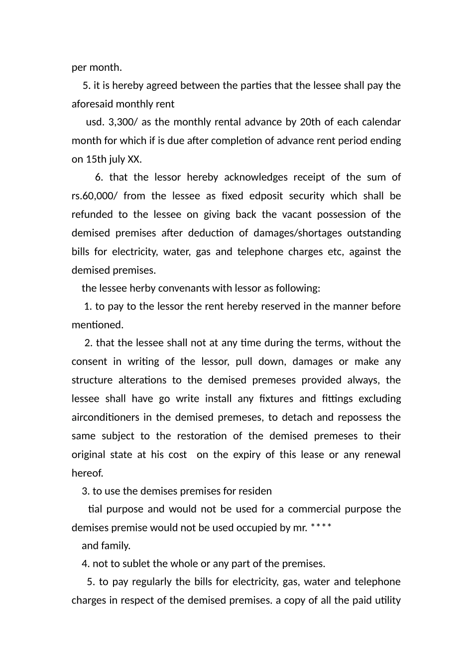 英文版租房合同样本-租房合同-_第2页