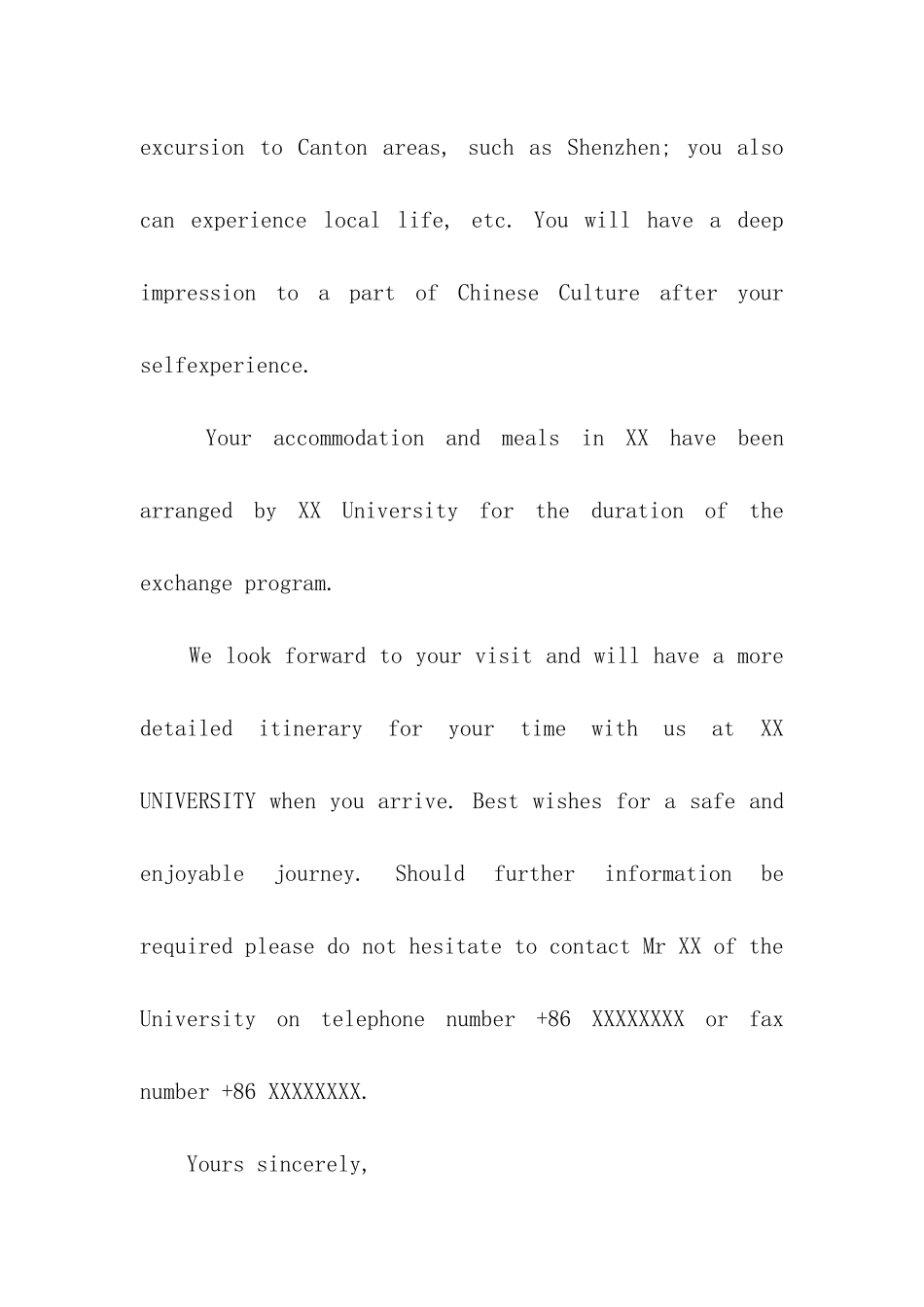 英文邀请函模板范本_第2页