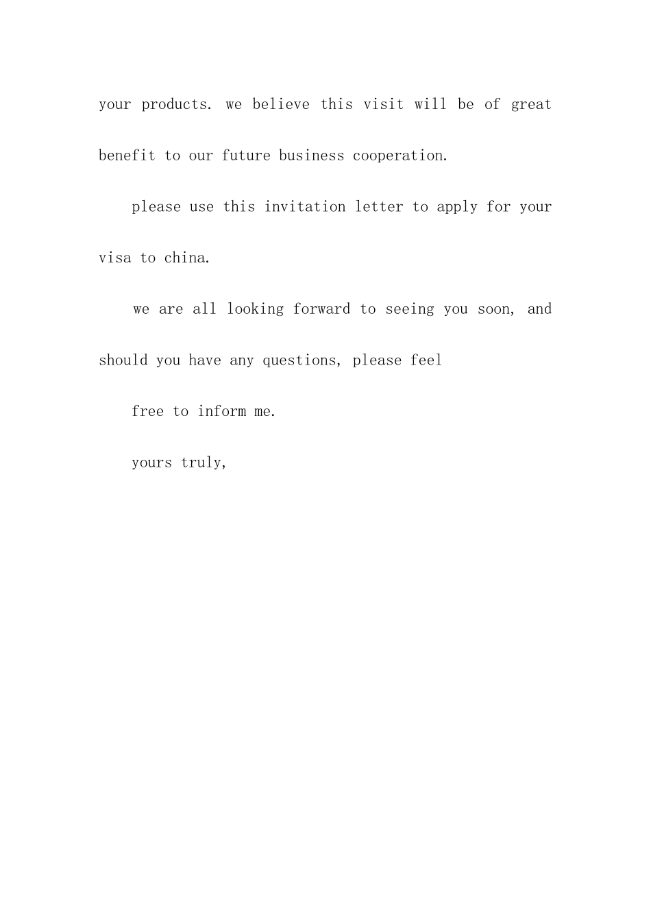 英文邀请函标准模板_第3页