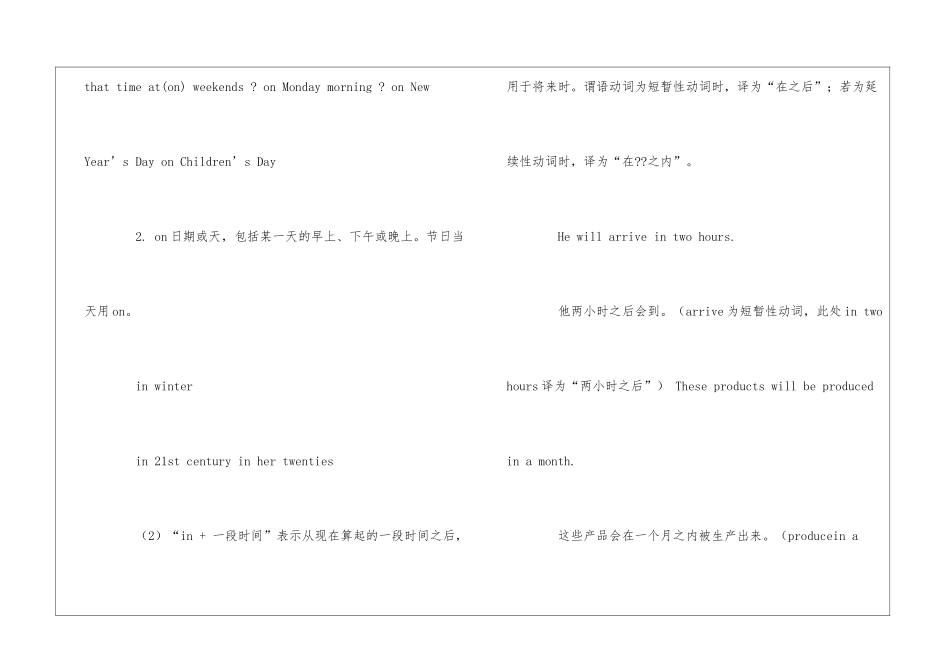 英语介词的知识介绍_第3页