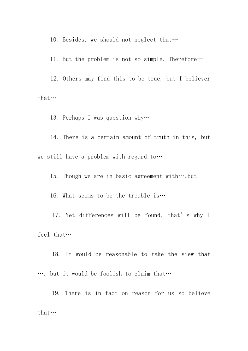 英语写作常用句型汇总_第2页