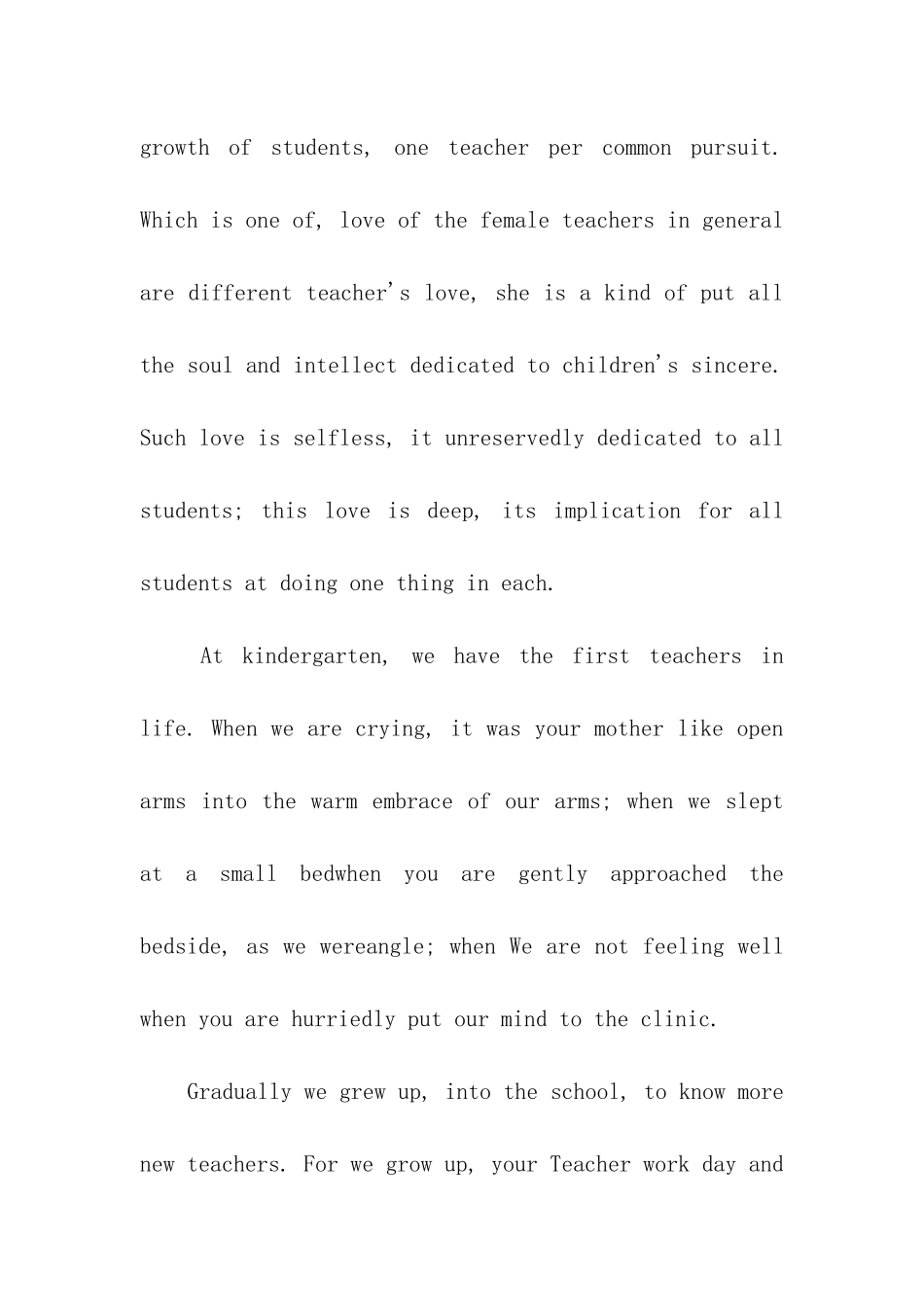 英语感恩演讲稿4篇_第2页