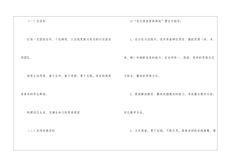 英语教研组活动计划_第2页